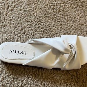 Smash Shoes Women's Elegant White Sandals